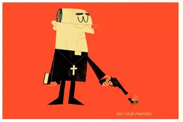 Desecration  - Meaning:  Act of damaging or showing no respect towards something holy or very much respected.