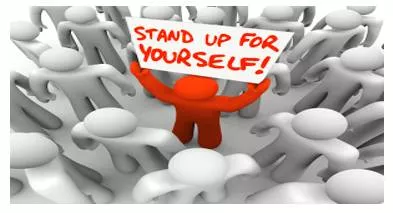 Assertive  - Meaning: Having or showing a confident and forceful personality.