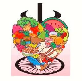 Eat  fight  no love