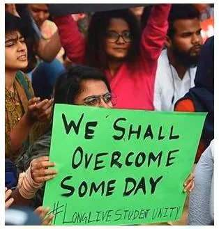 Students in the vanguard of democratic struggle