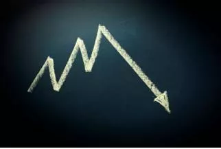 Slowdown  - Meaning - A decline in economic activity.