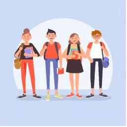 Peer  - Meaning: A person who is the same age or who has the same social status as you.