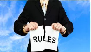 Defy  - Meaning-  To refuse to obey or show respect for somebody in authority, a law, a rule, etc.