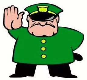 Stern  - Meaning- Serious and often showing that you do not approve of somebody/something.