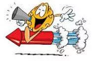 Alacrity - Brisk and cheerful readiness.
