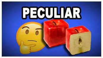 Peculiar  - Meaning- Strange or unusual, especially in a way that is unpleasant or makes you worried.