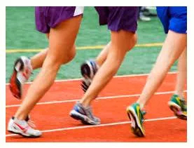 Stride  - Meaning- Walk with long, decisive steps in a specified direction.