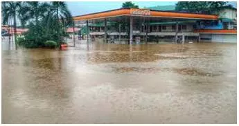 Swamp  - Meaning- To make somebody have more of something than they can deal with.