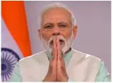 Light and sound  on narendra modi’s 9 minute light ceremony