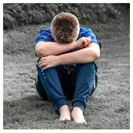 Bleak  - Meaning- (of a situation) not hopeful or encouraging.