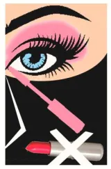 Beauty contest  lipstick takes the backseat to mascara