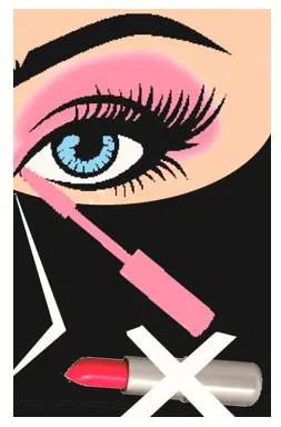 Beauty contest  lipstick takes the backseat to mascara