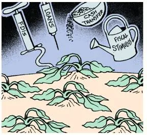 Nurture the shoots  to make green shoots durable  government must lead in reviving demand and creating infrastructure