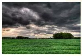 Portend  - Meaning- Be a sign or warning that (something, especially something momentous or calamitous) is likely to happen.