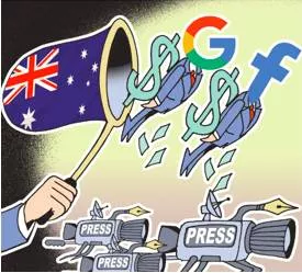 Belling the cat  online ad revenues can help pay for journalism  australia tells google  facebook to share
