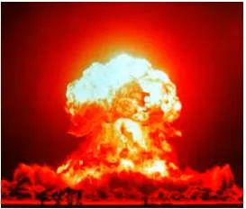 Annihilation  - Meaning- Complete destruction or obliteration.