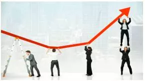 Turnaround  - Meaning - An abrupt or unexpected change, especially one that results in a more favourable situation.
