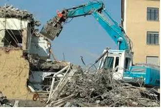 Demolish  - To destroy something.