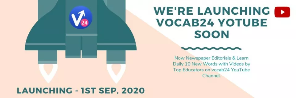 Now newspaper editorials & learn daily 10 new words with videos by top educators 