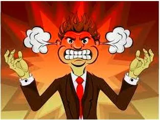 Fury - Wild or violent anger.