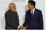 New japanese pm  warm india japan ties