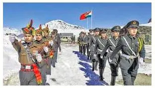 Terms of disengagement  on india china standoff