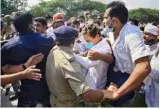 Hitting the streets  protests over hathras give rahul an opening  but can he sustain it  