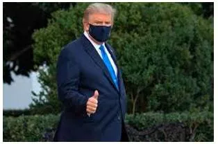 Reality bites back  notes on the politics of spectacle after president trump got covid    