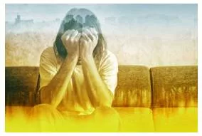 Perturbation  - The state of feeling anxious about something.