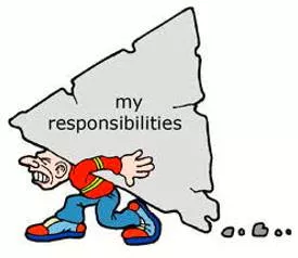 Onus  - The responsibility for something.