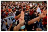 Showdown in thailand  on student protests