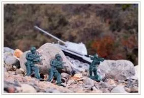 Ambush  - To make a surprise attack on somebody/something from a hidden position.