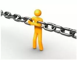 Constrain  - Severely restrict the scope, extent, or activity of.