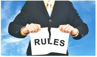 Flout  - To show that you have no respect for a law, etc. by openly not obeying it.