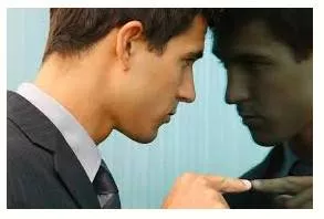 Self-flagellating - Characterized by or engaging in excessive self-criticism or self-punishment.