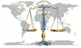 De jure - According to the law.