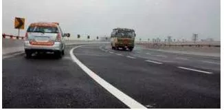 The road taken  on chennai salem greenfield highway