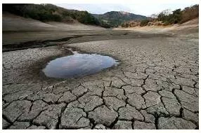 Depletion  - The reduction of something by a large amount so that there is not enough left.