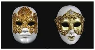 Masquerade  - To pretend to be something that you are not.