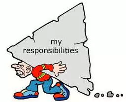 Onus  - The responsibility for something.