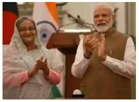 Friend and neighbour  on india bangladesh virtual summit