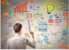 Devise  - To invent something new or a new way of doing something.