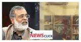 Media as target  on ed searches at newsclick office