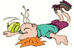 Spew  - Expel large quantities of (something) rapidly and forcibly.