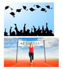 Culmination  - The highest or climactic point of something, especially as attained after a long time.