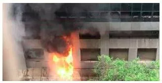 Deadly trail  on mumbai covid 19 hospital fire