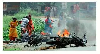 Wrong shots  on west bengal poll violence 