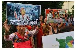 Steep climb  on bjp and the darjeeling hills