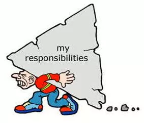 Onus  - The responsibility for something.