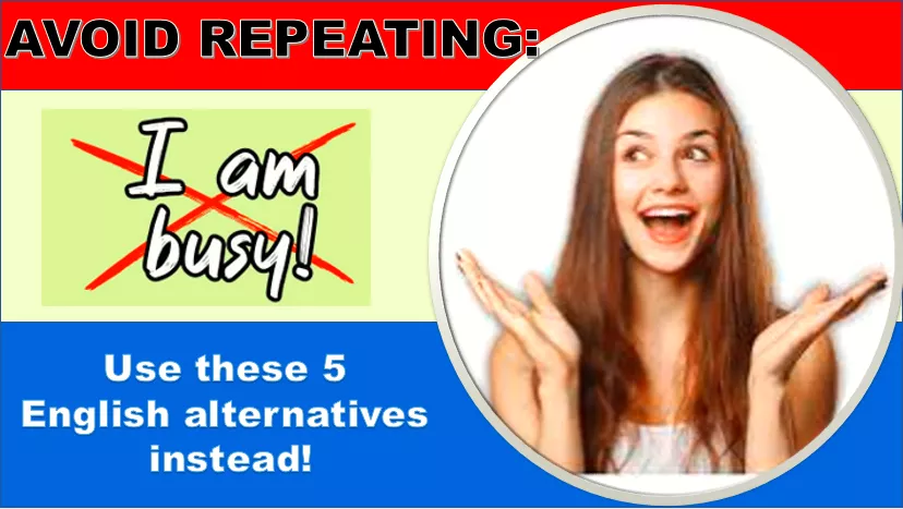 Use these 5 english alternatives instead